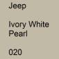 Preview: Jeep, Ivory White Pearl, 020.